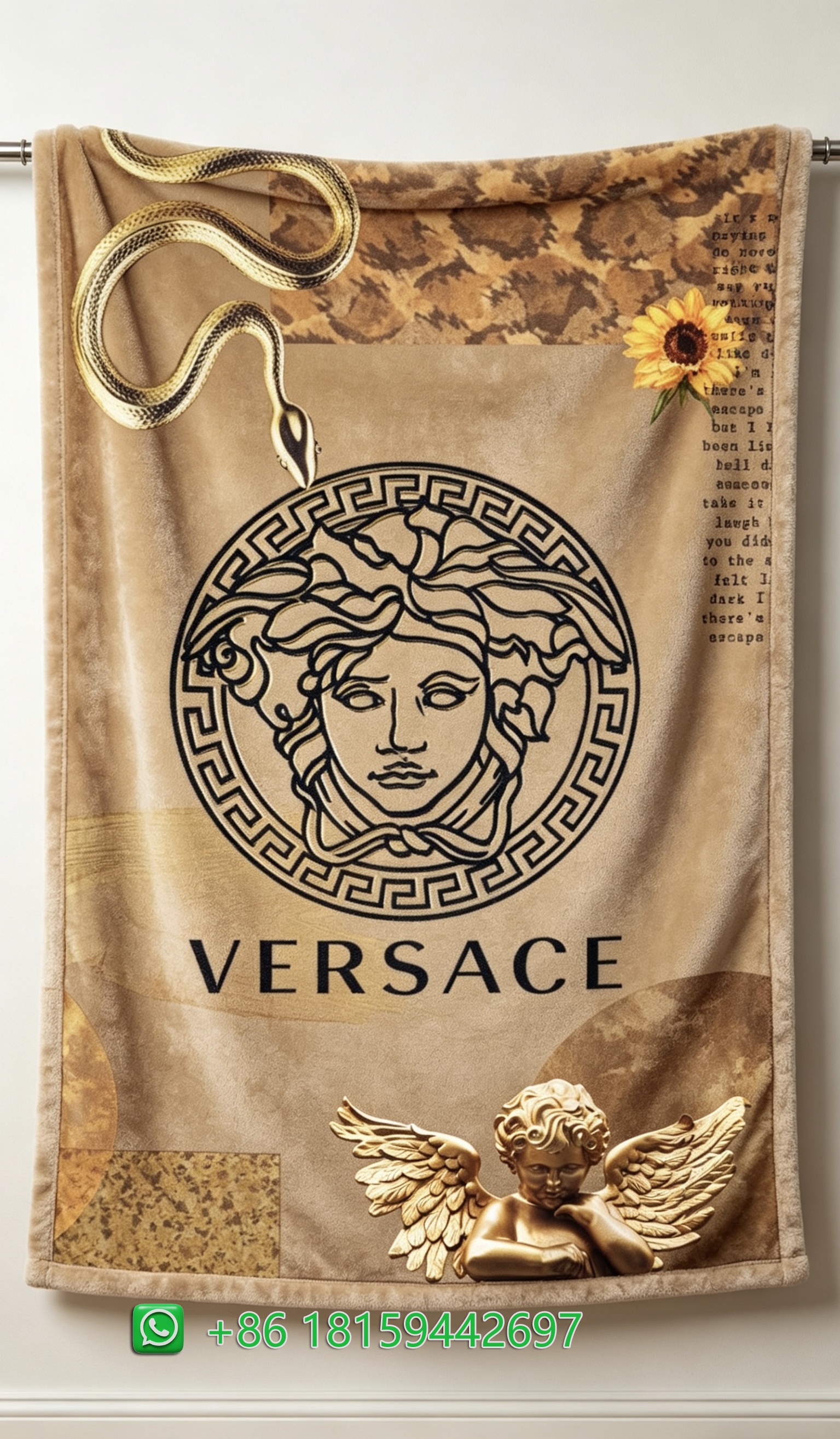 Versace Throw Blankets